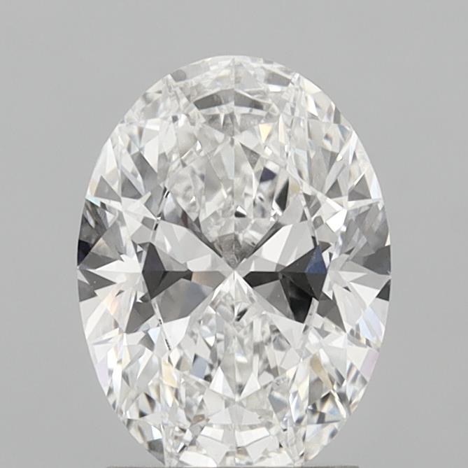 2.04ct Oval D VVS2 Lab Created Diamond