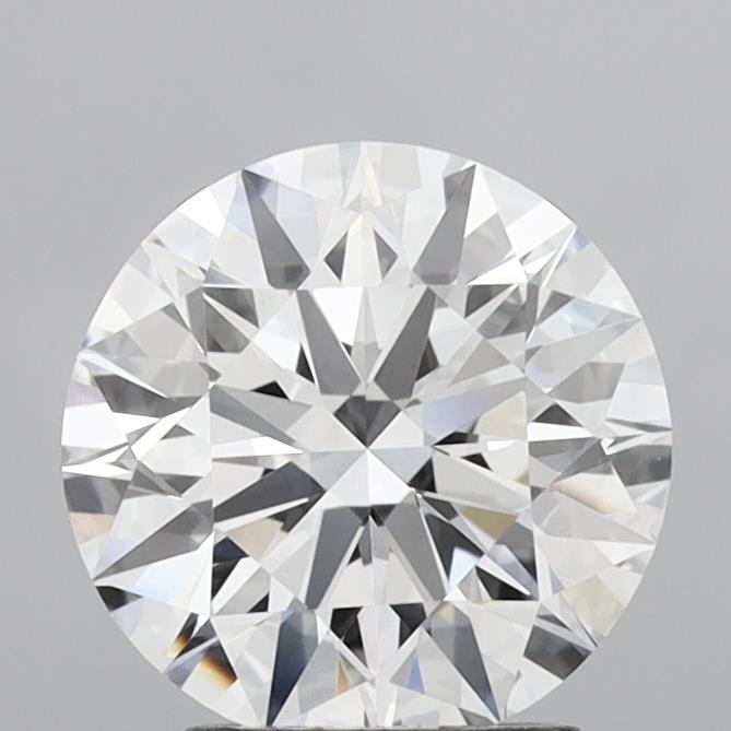 2.87ct Round E VVS2 Lab Created Diamond