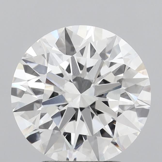 2.83ct Round E VVS2 Lab Created Diamond