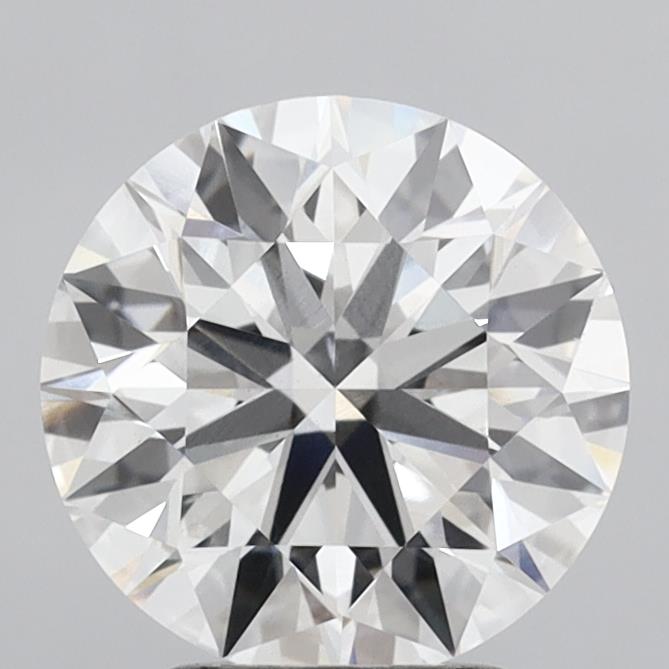 3.04ct Round E VVS2 Lab Created Diamond