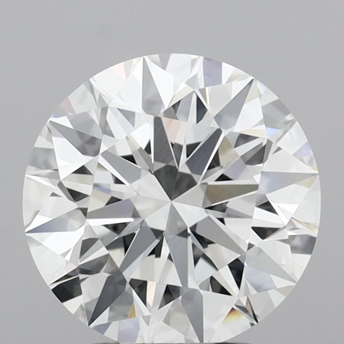 3.08ct Round E VVS2 Lab Created Diamond