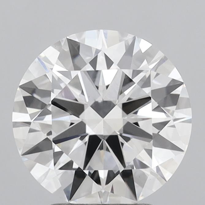 2.81ct Round D VVS2 Lab Created Diamond