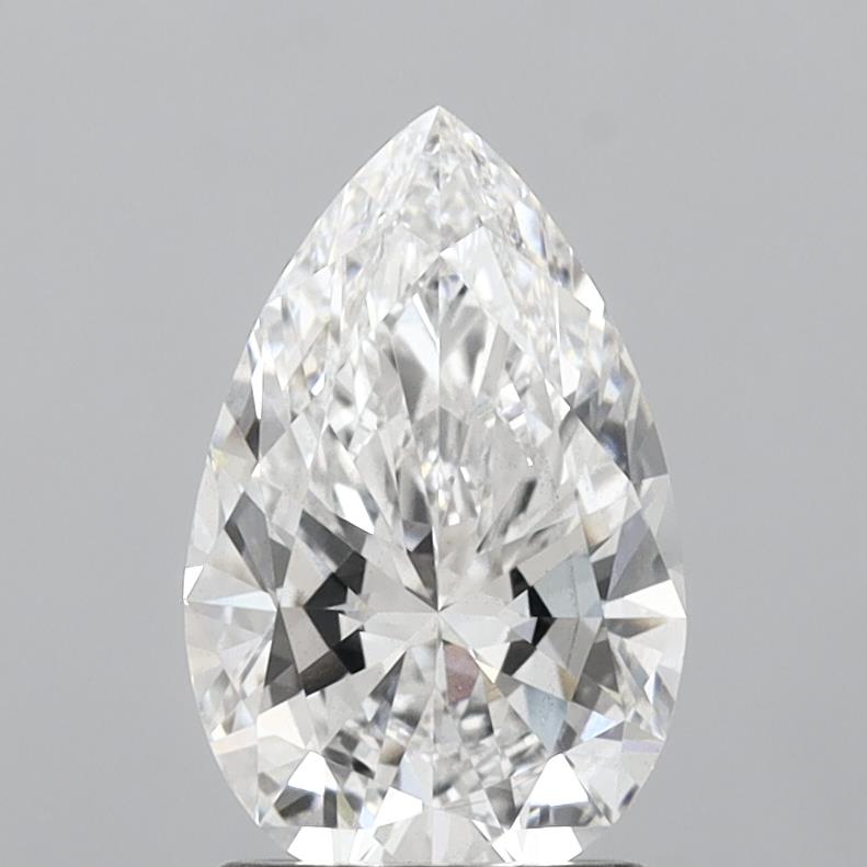 1.93ct Pear E VS2 Lab Created Diamond