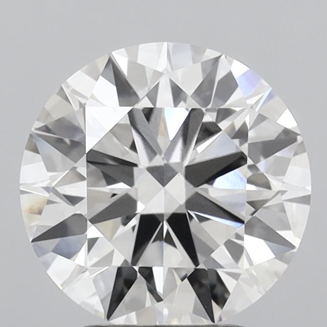 3.06ct Round F VVS2 Lab Created Diamond