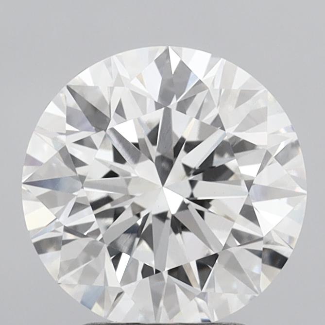 3.04ct Round E VVS2 Lab Created Diamond