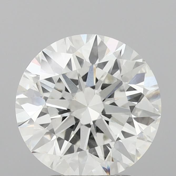 2.78ct Round G VVS2 Lab Created Diamond
