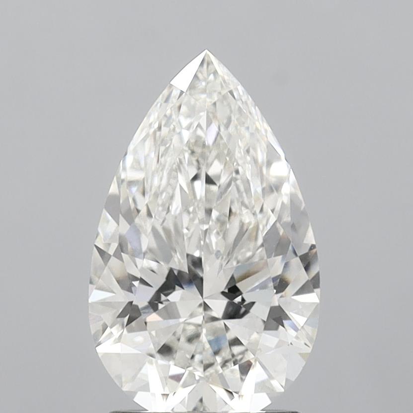 2.12ct Pear G VVS2 Lab Created Diamond