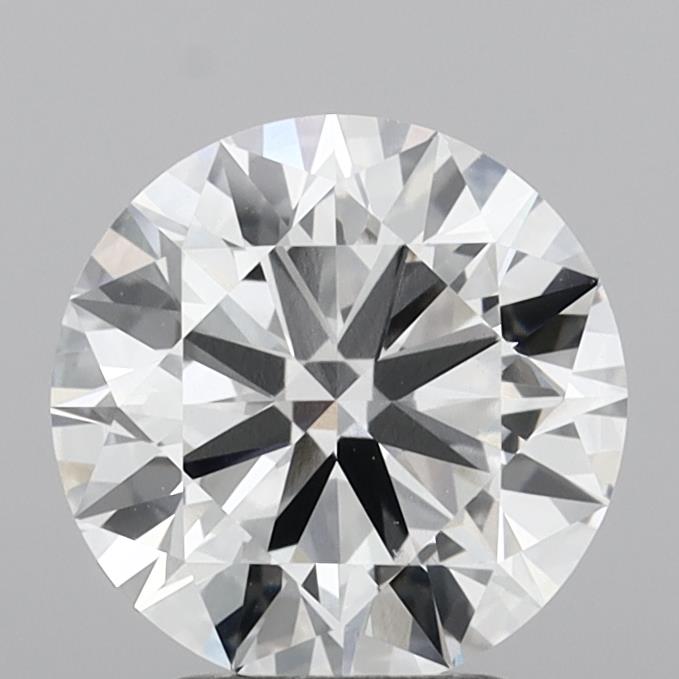 2.93ct Round E VVS2 Lab Created Diamond