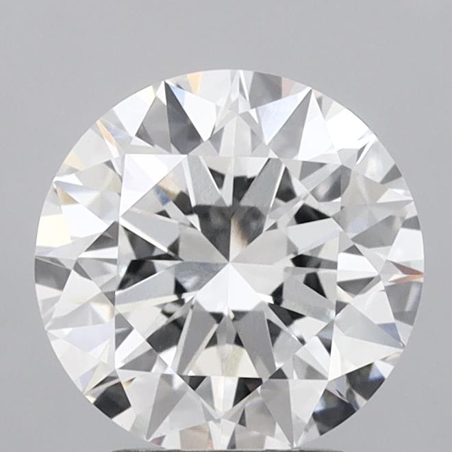 2.71ct Round D VVS2 Lab Created Diamond