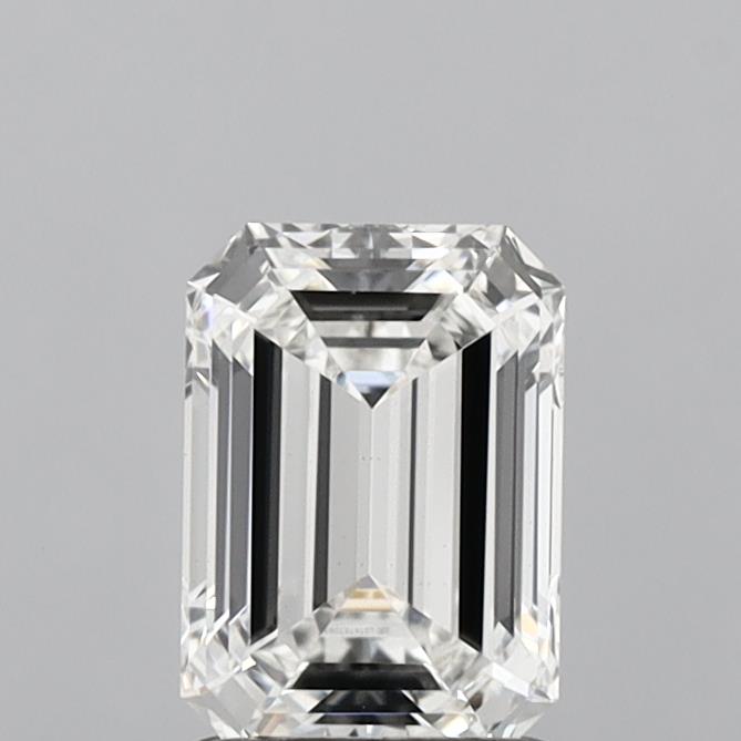 1.47ct Emerald G VS1 Lab Created Diamond