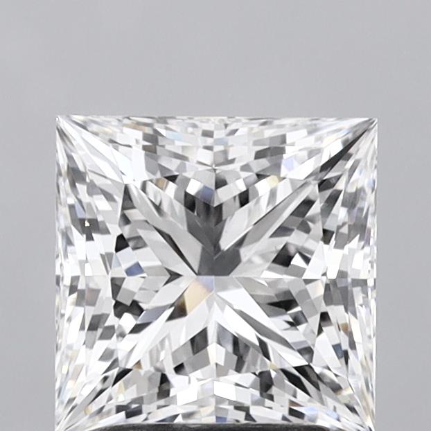 2.42ct Princess E VVS2 Lab Created Diamond