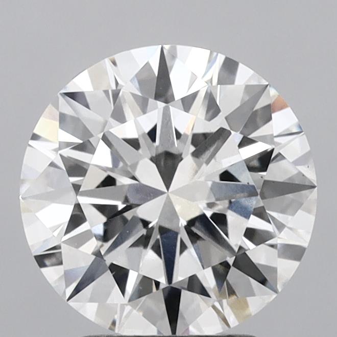 2.81ct Round F VS1 Lab Created Diamond