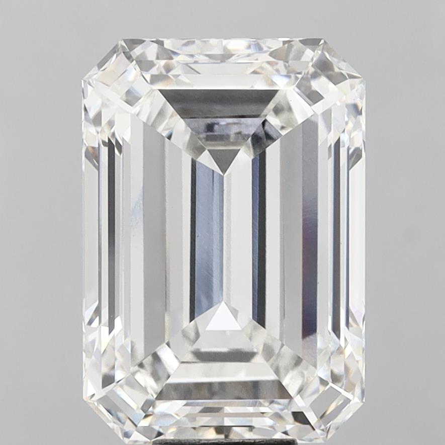 14.09ct Emerald F VS1 Lab Created Diamond
