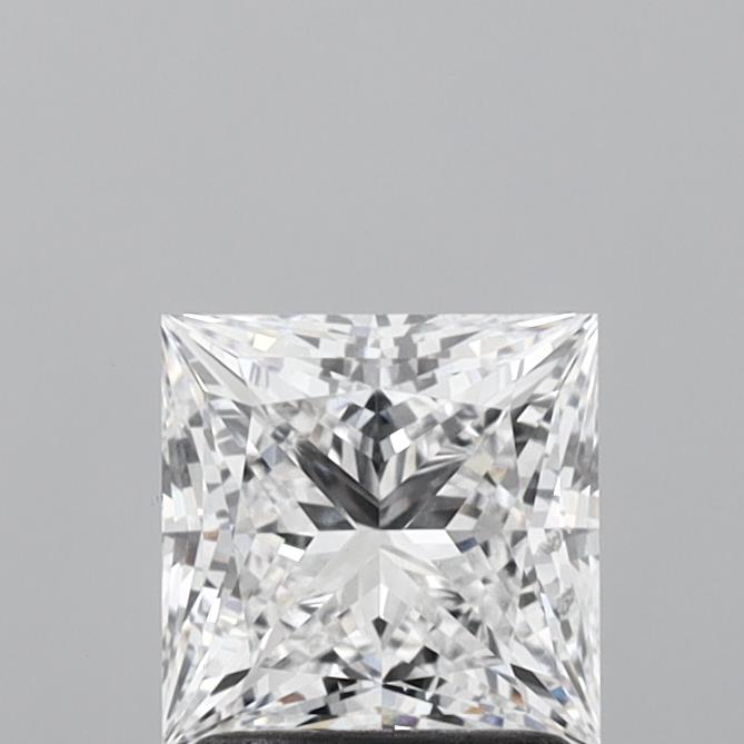 1.56ct Princess D VVS2 Lab Created Diamond