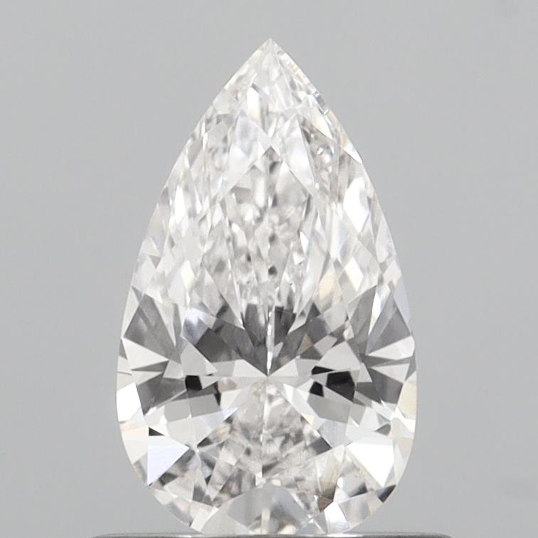 0.58ct Pear F VS1 Lab Created Diamond