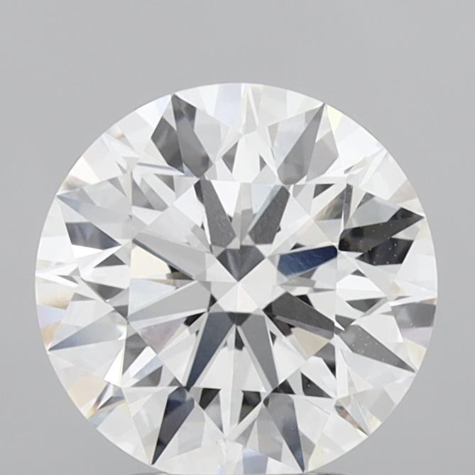 3.02ct Round E VVS2 Lab Created Diamond