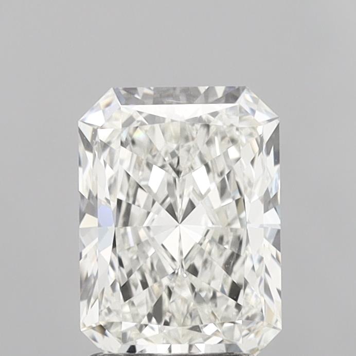 1.92ct Radiant H VVS2 Lab Created Diamond