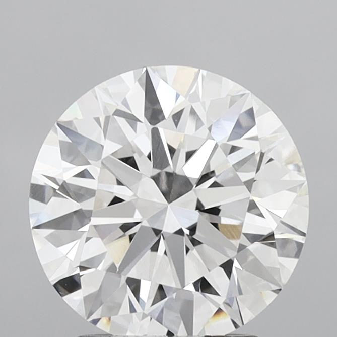 2.89ct Round E VVS2 Lab Created Diamond