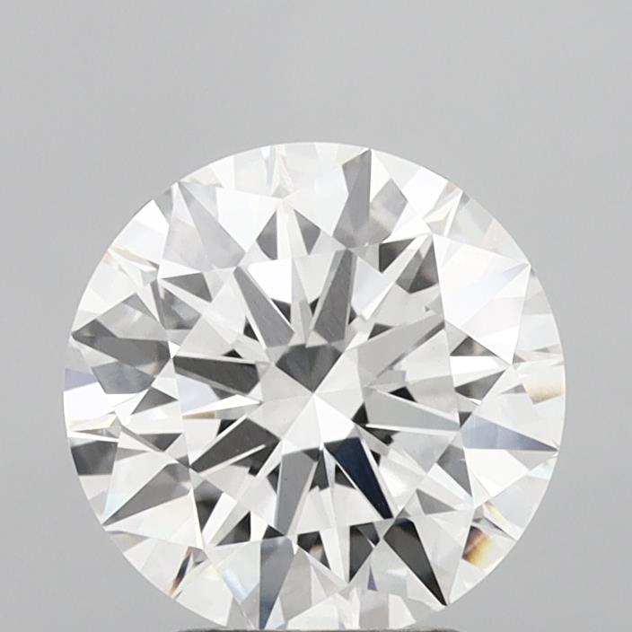 2.86ct Round F VVS2 Lab Created Diamond