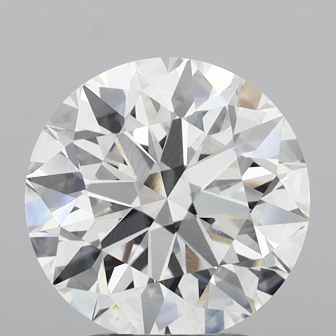 3.09ct Round E VVS2 Lab Created Diamond
