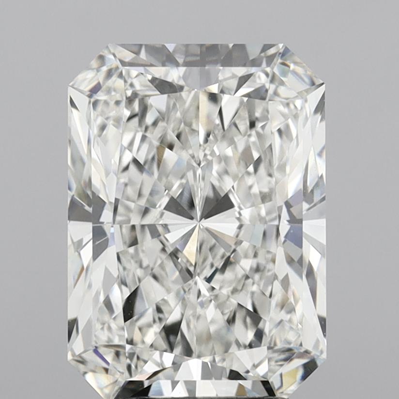 5.05ct Radiant G VVS2 Lab Created Diamond