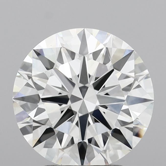 3.01ct Round F VVS2 Lab Created Diamond