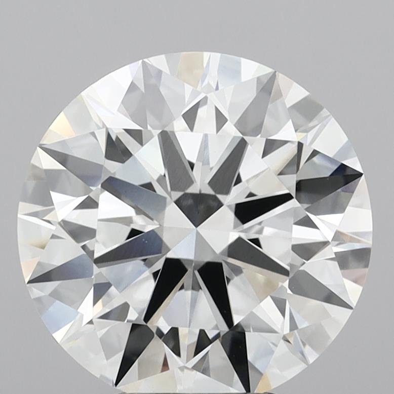 5.3ct Round F VVS2 Lab Created Diamond