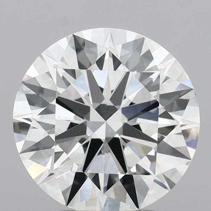 3.42ct Round E VS1 Lab Created Diamond