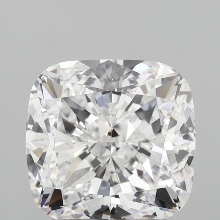 3ct Cushion D VVS2 Lab Created Diamond