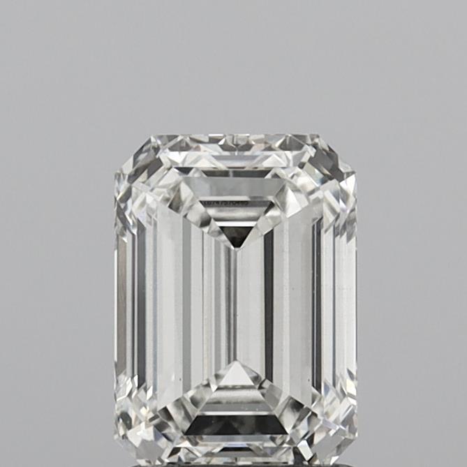 1.59ct Emerald F VS1 Lab Created Diamond