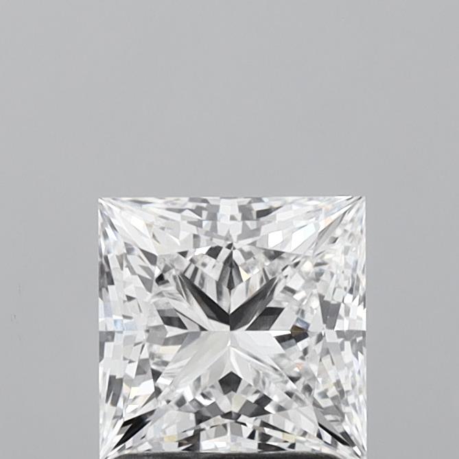 1.6ct Princess D VVS2 Lab Created Diamond