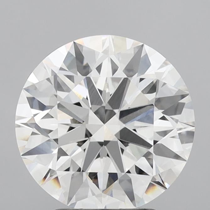 3.06ct Round F VVS2 Lab Created Diamond
