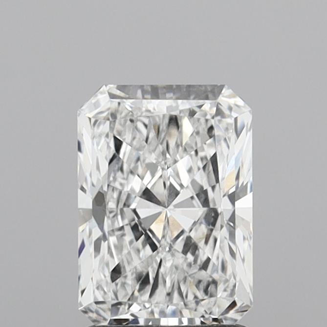 1.55ct Radiant E VVS2 Lab Created Diamond