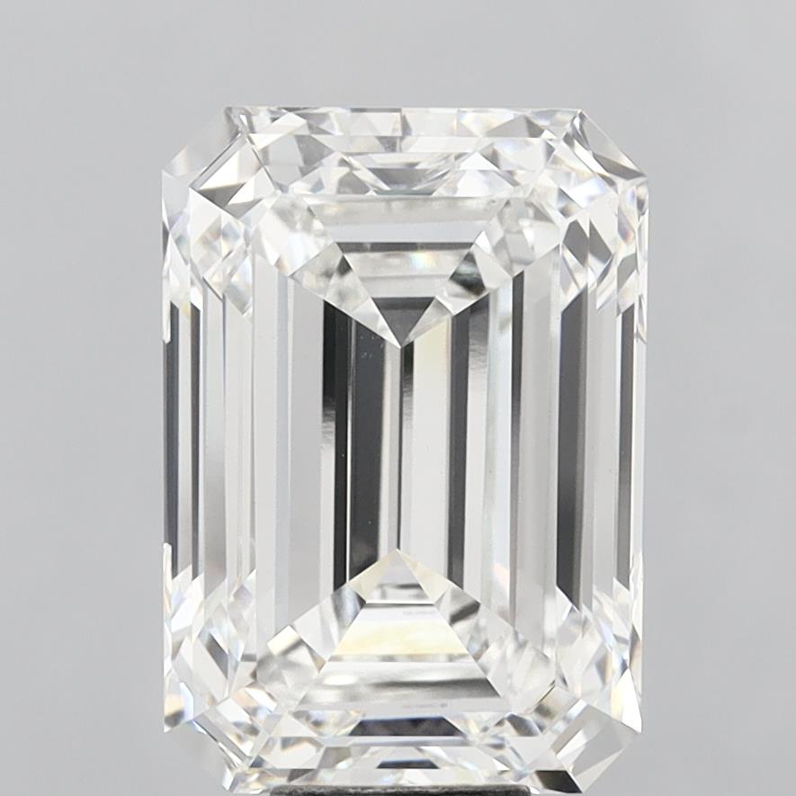 11.82ct Emerald F VVS2 Lab Created Diamond