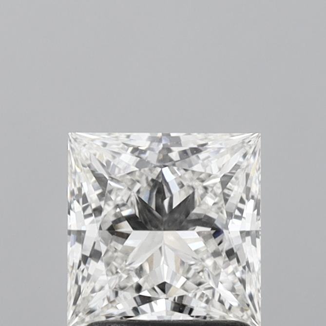 1.56ct Princess F VVS2 Lab Created Diamond