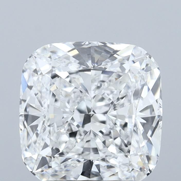 2.53ct Cushion E VVS2 Lab Created Diamond
