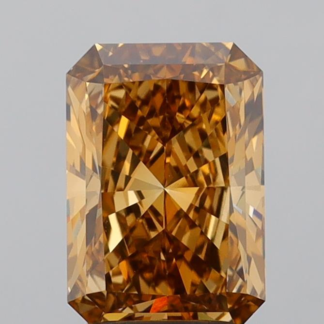 2.52ct Radiant  VVS2 Lab Created Diamond
