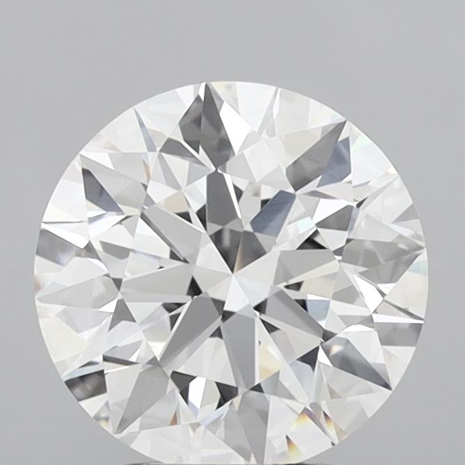 3.02ct Round E VVS2 Lab Created Diamond