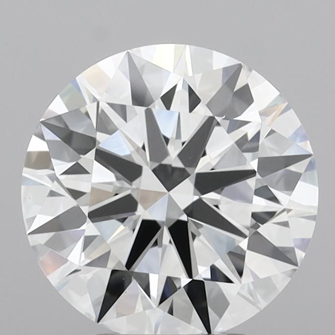 3.43ct Round E VS1 Lab Created Diamond
