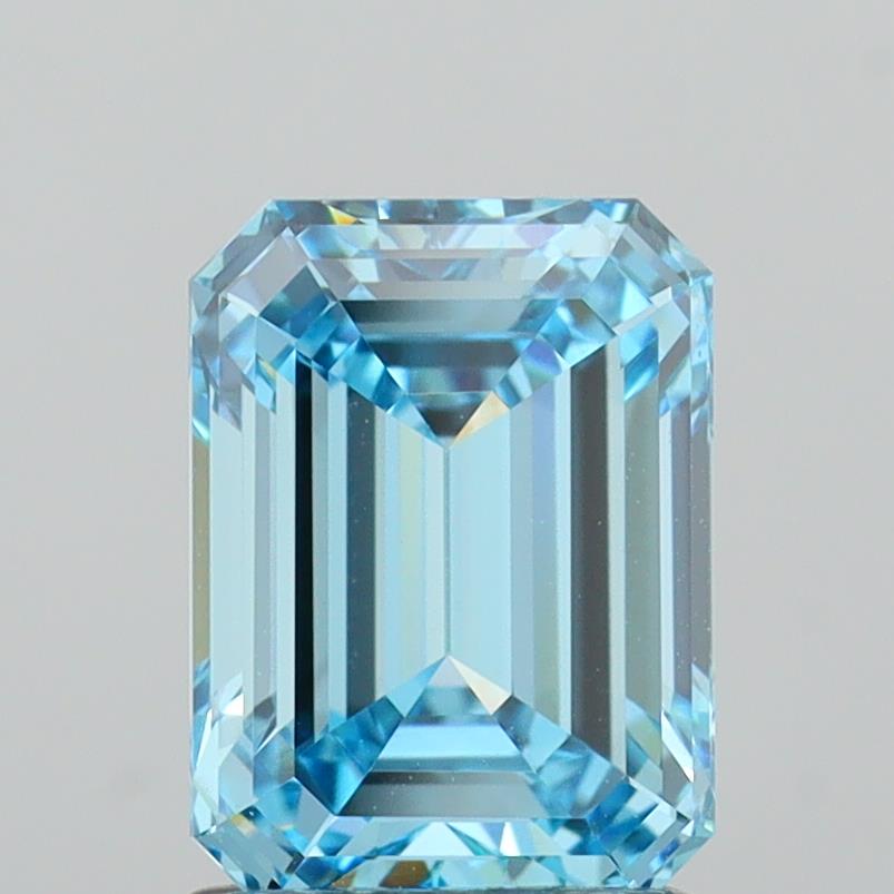 1.79ct Emerald  VVS2 Lab Created Diamond