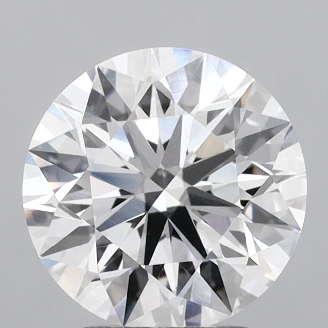 2.77ct Round E VVS2 Lab Created Diamond
