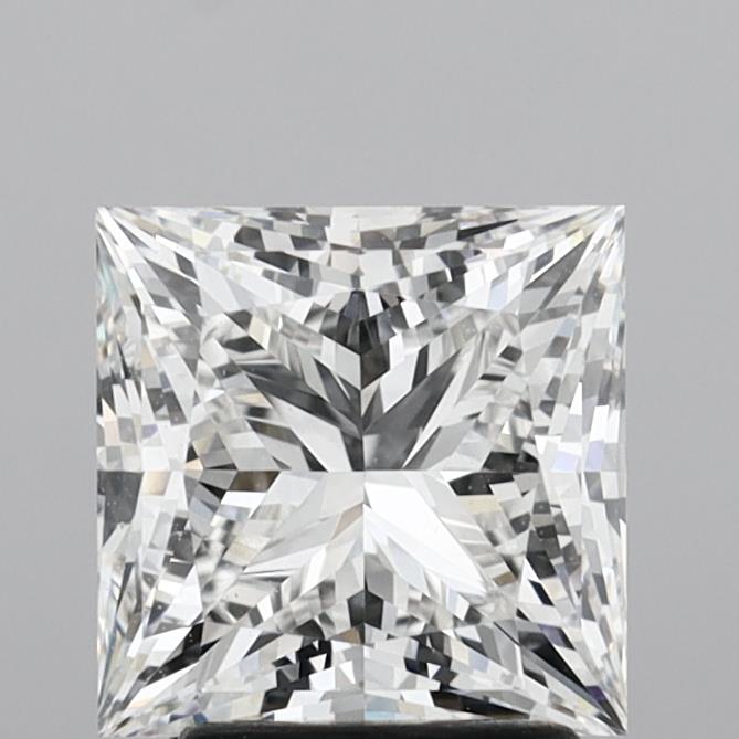 3.03ct Princess E VVS2 Lab Created Diamond
