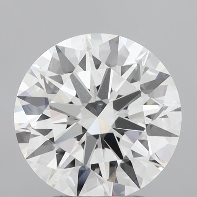 3.03ct Round E VVS2 Lab Created Diamond