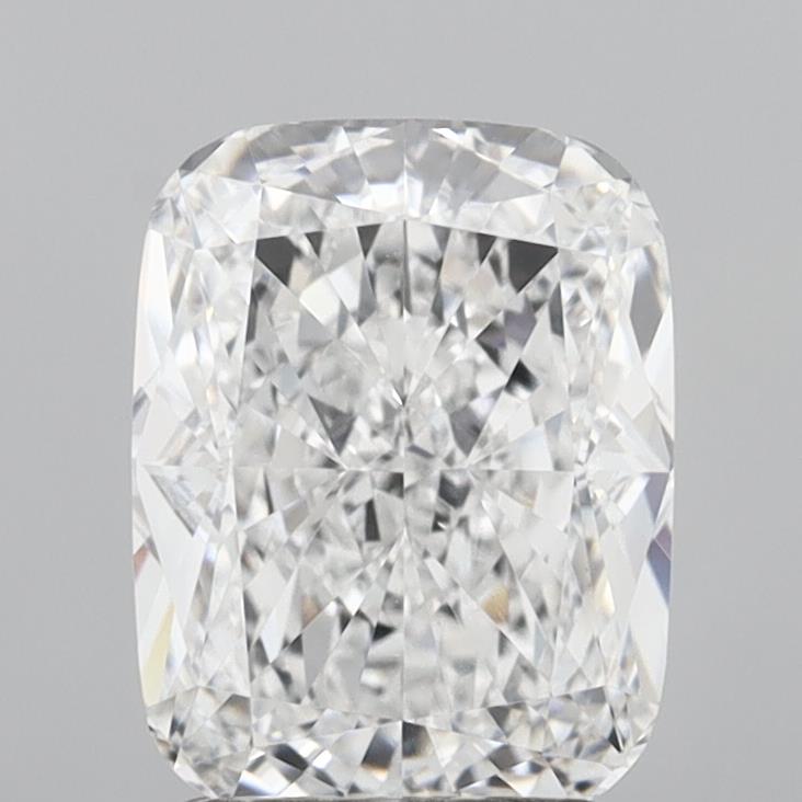 3ct Cushion D VVS2 Lab Created Diamond
