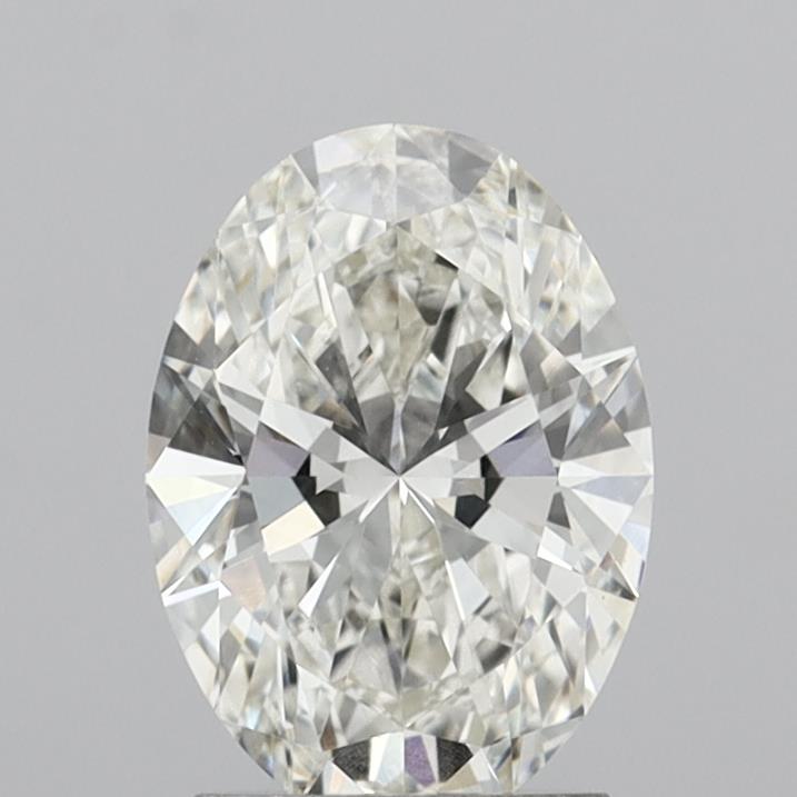 1.97ct Oval H VVS2 Lab Created Diamond