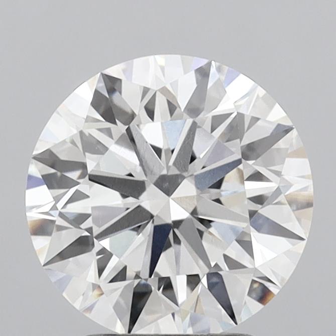 2.81ct Round E VVS2 Lab Created Diamond