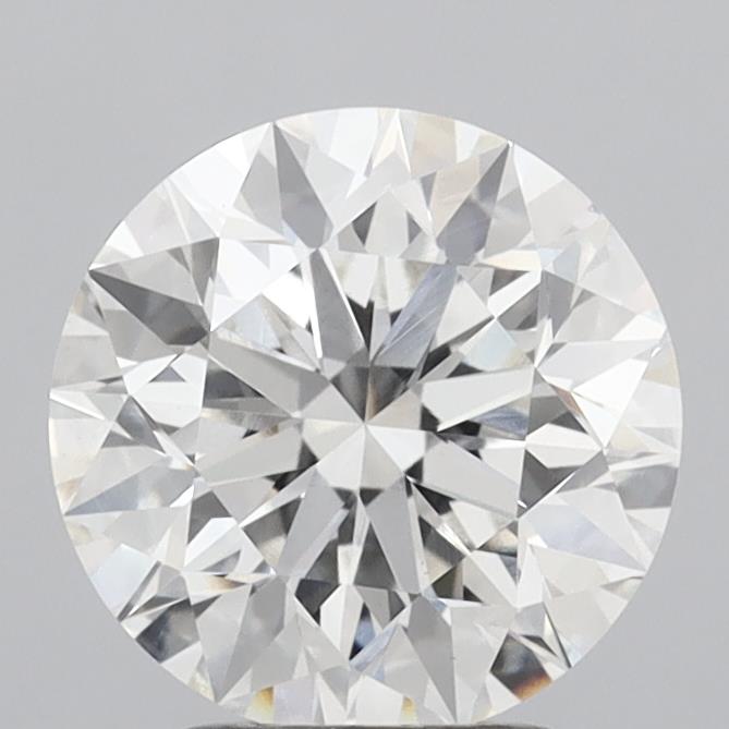 3.05ct Round G VVS2 Lab Created Diamond