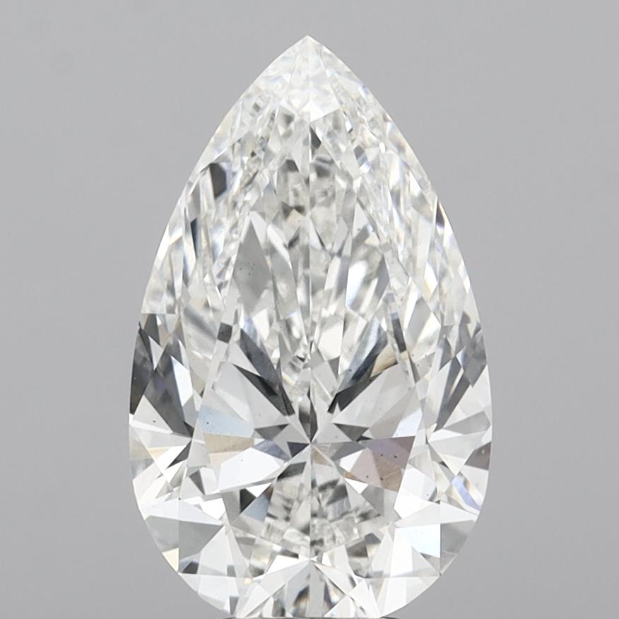 4.97ct Pear G VS2 Lab Created Diamond