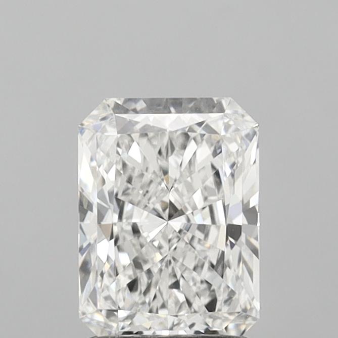 1.53ct Radiant E VVS2 Lab Created Diamond