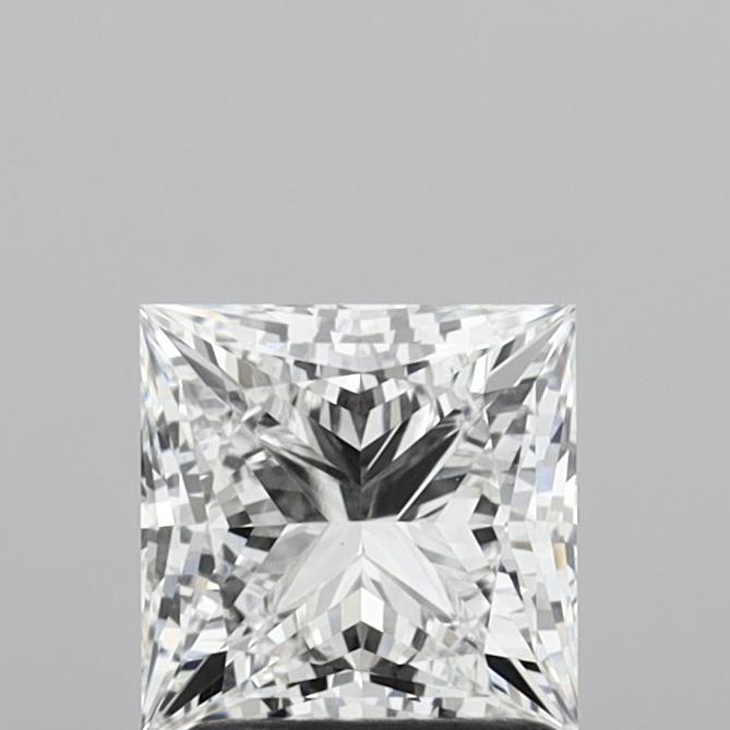 1.6ct Princess E VS1 Lab Created Diamond